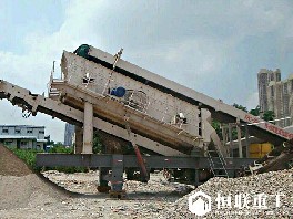 四川建筑垃圾移動破碎生產(chǎn)線