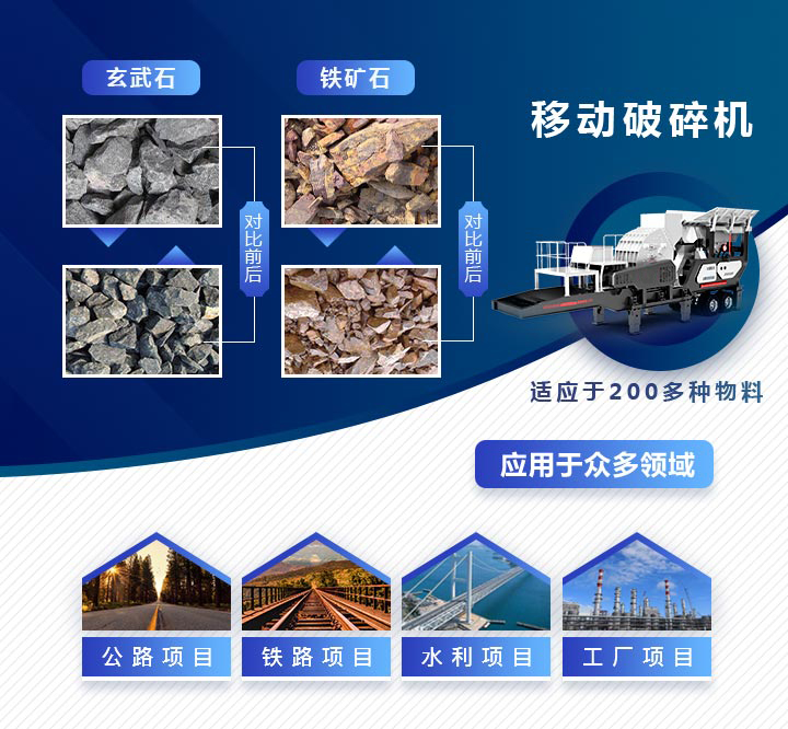 移動(dòng)石子粉碎機(jī)